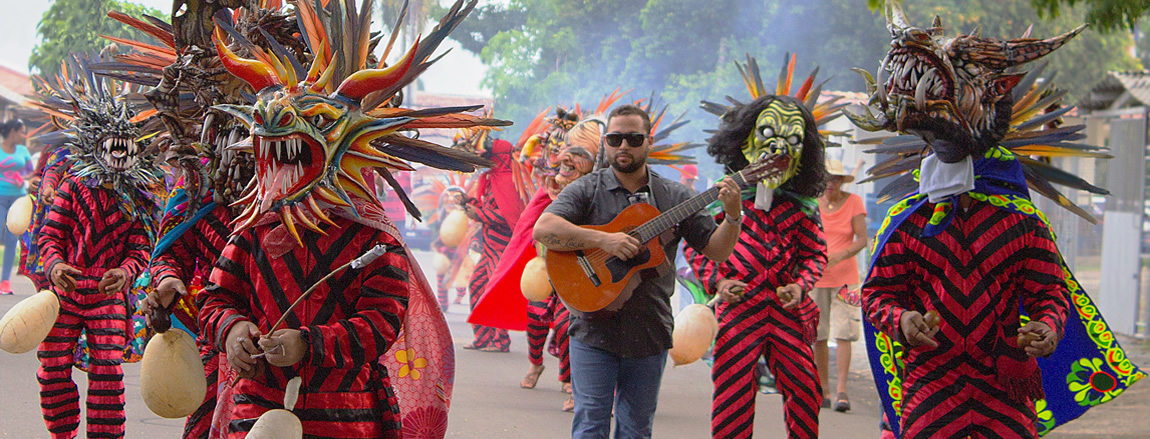 Danza de Diablicos Sucios 'Digenes Paz' de la Villa de Los Santos - Panam